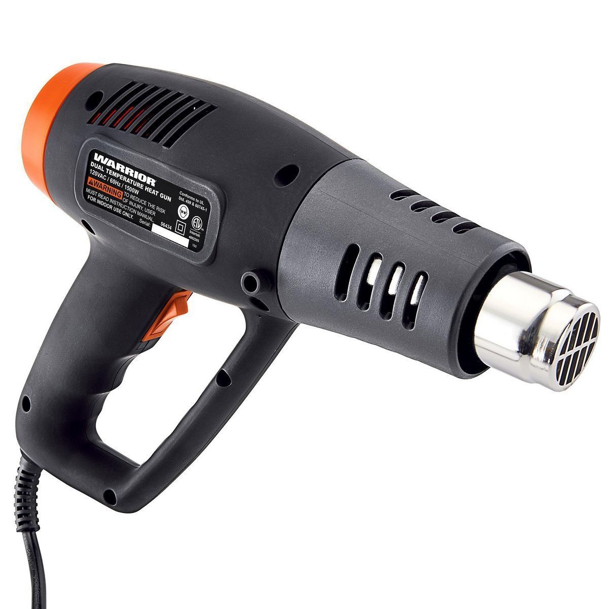 Warrior 1500 Watt Dual Temperature Heat Gun