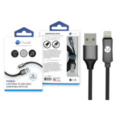 UPLUS iPhone TO USB  CABLE BLACK POWER +