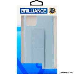 Brilliance LUX For Samsung A02s Big Stand Phone Case Light Blue