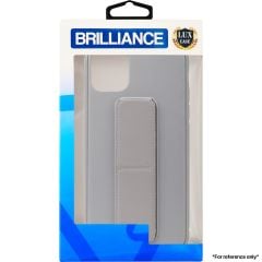 Brilliance LUX For Samsung A02s Big Stand Phone Case Gray