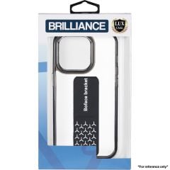 Brilliance LUX iPhone 15 Pro Max Acrylic Belt Case Black