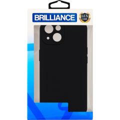 Brilliance LUX iPhone 15 Plus Liquid Silicone Case Black