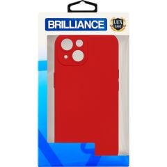Brilliance LUX iPhone 15 Liquid Silicone Case Red
