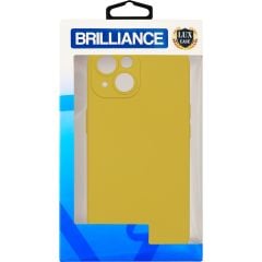 Brilliance LUX iPhone 15 Plus Liquid Silicone Case Yellow