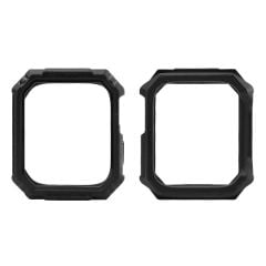 ABS Clear iwatch Case 45mm Black