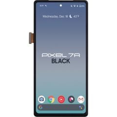 Google Pixel 7A LCD with Touch Black (Refurbished OLED)