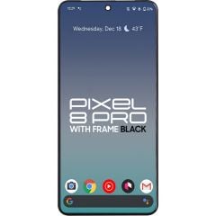 Google Pixel 8 PRO LCD With Touch + Frame Black Best Quality