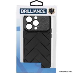 Brilliance LUX iPhone 14 Pro Woven Pattern Case Black