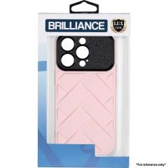 Brilliance LUX iPhone 14 Pro Woven Pattern Case Pink
