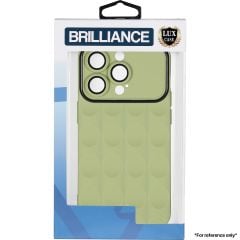 Brilliance LUX iPhone 14 Black Frame Gradient Case Green