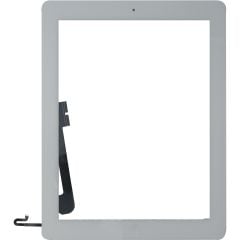 iPad 4 Digitizer + Home Button White