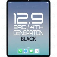 Brilliance Pro iPad Pro 12.9" 3rd Gen / 4th Gen LCD with Touch + Daughter Board Pre Installed Black