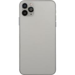 iPhone 11 Pro Max Back Housing w/ Small Parts White NO LOGO
