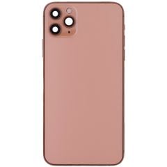 iPhone 11 Pro Max Back Housing w/ Small Parts Gold NO LOGO