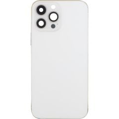 iPhone 13 Pro Max Back Housing W/ Small Parts Silver (NO LOGO)