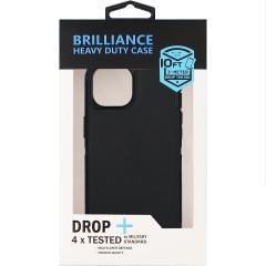 Brilliance HEAVY DUTY iPhone 12 Mini Pro Series Case Black