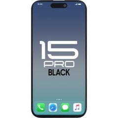 iPhone 15 Pro LCD with Touch Black (OEM Refurbished)