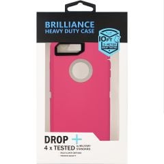 Brilliance HEAVY DUTY iPhone 7 Plus / 8 Plus Pro Series Case Pink