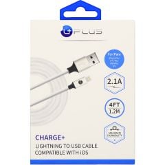 UPLUS iPhone TO USB CHARGE + WHITE