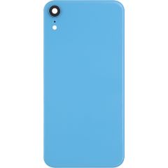 iPhone XR Back Glass with Camera Lens Blue ( No Logo)  NO LOGO