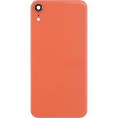 iPhone XR Back Glass with Camera Lens Coral (No logo)  NO LOGO