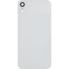 iPhone XR Back Glass with Camera Lens White (No Logo)  NO LOGO