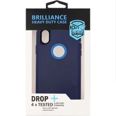 Brilliance HEAVY DUTY iPhone XR Pro Series Case Blue