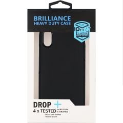 Brilliance HEAVY DUTY iPhone XR Slim Series Case Black