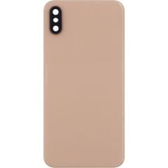 iPhone XS Back Glass with Camera Lens Gold NO LOGO