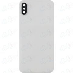 iPhone X Back Glass with Camera Lens White (No Logo)  NO LOGO