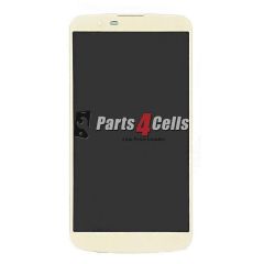 LG K10 (2016) LCD With Touch + Frame K420N Gold