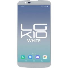 LG K10 (2016) LCD With Touch K420N White