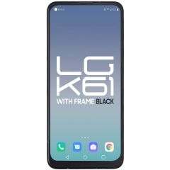 LG K61 LCD with Touch  + Frame Black