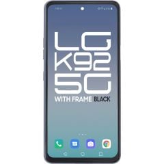 LG K92 5G LCD With Touch + Frame Black