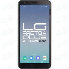LG Aristo 4 Plus LCD with Touch Black + Frame