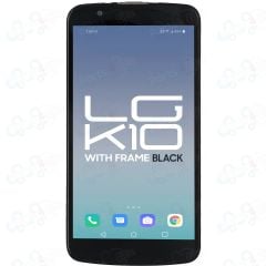 LG K10 (2016) LCD With Touch + Frame K420N Black