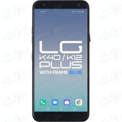 LG K40 2019 / K12 Plus LCD With Touch + Frame Blue