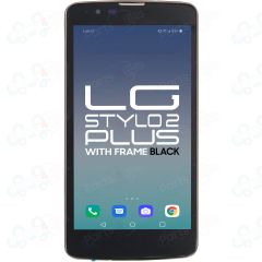 LG Stylo 2 Plus LCD with Touch + Frame Black