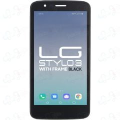 LG Stylo 3 LCD with Touch + Frame Black