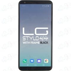 LG Stylo 4 / Stylo 4 Plus LCD with Touch + Frame Black