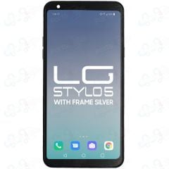 LG Stylo 5 LCD with Touch + Frame Silver