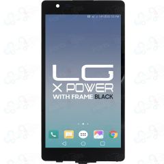 LG X Power LCD With Touch + Frame Black