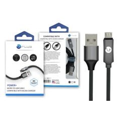 Uplus MICRO TO USB CABLE POWER + BLACK