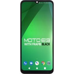 Moto E13 XT2345/2023 LCD with Touch + Frame Black Best Quality