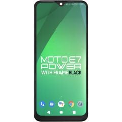 Motorola Moto E7 Power XT2097 LCD With Touch Black + Frame