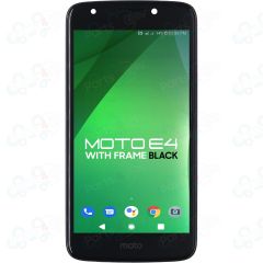 Motorola Moto E4 LCD with Touch + Frame Black XT1765, XT1766