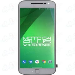 Motorola Moto G4 Plus LCD with Touch + Frame White XT1640, XT1641, XT1642, XT1643, XT1644