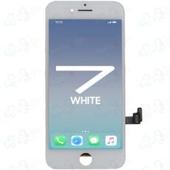 Brilliance Pro iPhone 7 LCD with Touch and Back Plate White