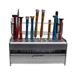 Multi Function Screwdriver and Tools Storage Box With Drawer