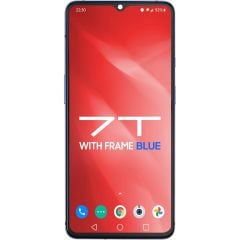 OnePlus 7T LCD with Touch + Frame Glacier Blue (Refurbished OLED)